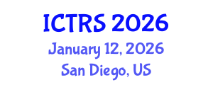 International Conference on Theology and Religious Studies (ICTRS) January 12, 2026 - San Diego, United States International Conference on Theology and Religious Studies (ICTRS) January 12, 2026 - San Diego, United States
