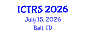 International Conference on Theology and Religious Studies (ICTRS) July 15, 2026 - Bali, Indonesia International Conference on Theology and Religious Studies (ICTRS) July 15, 2026 - Bali, Indonesia