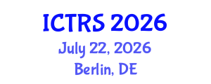 International Conference on Theology and Religious Studies (ICTRS) July 22, 2026 - Berlin, Germany International Conference on Theology and Religious Studies (ICTRS) July 22, 2026 - Berlin, Germany
