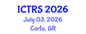 International Conference on Theology and Religious Studies (ICTRS) July 03, 2026 - Corfu, Greece International Conference on Theology and Religious Studies (ICTRS) July 03, 2026 - Corfu, Greece
