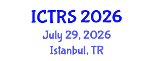 International Conference on Theology and Religious Studies (ICTRS) July 29, 2026 - Istanbul, Turkey International Conference on Theology and Religious Studies (ICTRS) July 29, 2026 - Istanbul, Turkey