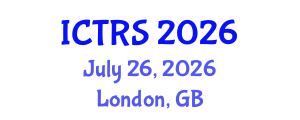 International Conference on Theology and Religious Studies (ICTRS) July 26, 2026 - London, United Kingdom International Conference on Theology and Religious Studies (ICTRS) July 26, 2026 - London, United Kingdom
