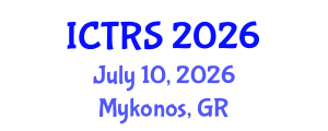 International Conference on Theology and Religious Studies (ICTRS) July 10, 2026 - Mykonos, Greece International Conference on Theology and Religious Studies (ICTRS) July 10, 2026 - Mykonos, Greece