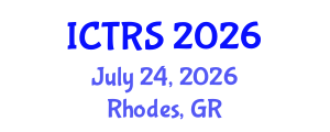International Conference on Theology and Religious Studies (ICTRS) July 24, 2026 - Rhodes, Greece International Conference on Theology and Religious Studies (ICTRS) July 24, 2026 - Rhodes, Greece