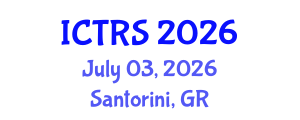 International Conference on Theology and Religious Studies (ICTRS) July 03, 2026 - Santorini, Greece International Conference on Theology and Religious Studies (ICTRS) July 03, 2026 - Santorini, Greece