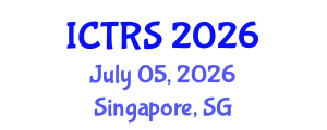 International Conference on Theology and Religious Studies (ICTRS) July 05, 2026 - Singapore, Singapore International Conference on Theology and Religious Studies (ICTRS) July 05, 2026 - Singapore, Singapore