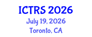 International Conference on Theology and Religious Studies (ICTRS) July 19, 2026 - Toronto, Canada International Conference on Theology and Religious Studies (ICTRS) July 19, 2026 - Toronto, Canada