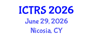 International Conference on Theology and Religious Studies (ICTRS) June 29, 2026 - Nicosia, Cyprus International Conference on Theology and Religious Studies (ICTRS) June 29, 2026 - Nicosia, Cyprus