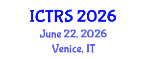 International Conference on Theology and Religious Studies (ICTRS) June 22, 2026 - Venice, Italy International Conference on Theology and Religious Studies (ICTRS) June 22, 2026 - Venice, Italy