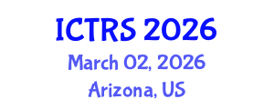 International Conference on Theology and Religious Studies (ICTRS) March 02, 2026 - Arizona, United States International Conference on Theology and Religious Studies (ICTRS) March 02, 2026 - Arizona, United States