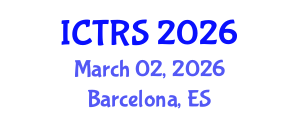 International Conference on Theology and Religious Studies (ICTRS) March 02, 2026 - Barcelona, Spain International Conference on Theology and Religious Studies (ICTRS) March 02, 2026 - Barcelona, Spain