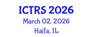 International Conference on Theology and Religious Studies (ICTRS) March 02, 2026 - Haifa, Israel International Conference on Theology and Religious Studies (ICTRS) March 02, 2026 - Haifa, Israel