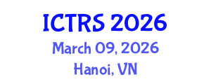 International Conference on Theology and Religious Studies (ICTRS) March 09, 2026 - Hanoi, Vietnam International Conference on Theology and Religious Studies (ICTRS) March 09, 2026 - Hanoi, Vietnam