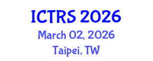 International Conference on Theology and Religious Studies (ICTRS) March 02, 2026 - Taipei, Taiwan