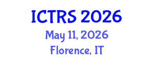International Conference on Theology and Religious Studies (ICTRS) May 11, 2026 - Florence, Italy International Conference on Theology and Religious Studies (ICTRS) May 11, 2026 - Florence, Italy