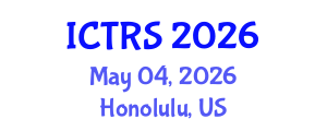 International Conference on Theology and Religious Studies (ICTRS) May 04, 2026 - Honolulu, United States International Conference on Theology and Religious Studies (ICTRS) May 04, 2026 - Honolulu, United States