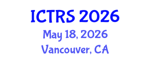 International Conference on Theology and Religious Studies (ICTRS) May 18, 2026 - Vancouver, Canada International Conference on Theology and Religious Studies (ICTRS) May 18, 2026 - Vancouver, Canada