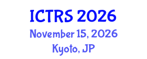 International Conference on Theology and Religious Studies (ICTRS) November 15, 2026 - Kyoto, Japan International Conference on Theology and Religious Studies (ICTRS) November 15, 2026 - Kyoto, Japan