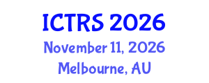 International Conference on Theology and Religious Studies (ICTRS) November 11, 2026 - Melbourne, Australia International Conference on Theology and Religious Studies (ICTRS) November 11, 2026 - Melbourne, Australia