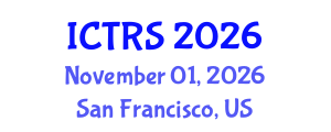 International Conference on Theology and Religious Studies (ICTRS) November 01, 2026 - San Francisco, United States International Conference on Theology and Religious Studies (ICTRS) November 01, 2026 - San Francisco, United States