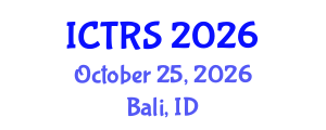 International Conference on Theology and Religious Studies (ICTRS) October 25, 2026 - Bali, Indonesia International Conference on Theology and Religious Studies (ICTRS) October 25, 2026 - Bali, Indonesia