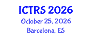 International Conference on Theology and Religious Studies (ICTRS) October 25, 2026 - Barcelona, Spain
