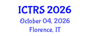 International Conference on Theology and Religious Studies (ICTRS) October 04, 2026 - Florence, Italy International Conference on Theology and Religious Studies (ICTRS) October 04, 2026 - Florence, Italy