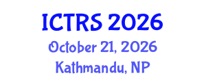 International Conference on Theology and Religious Studies (ICTRS) October 21, 2026 - Kathmandu, Nepal International Conference on Theology and Religious Studies (ICTRS) October 21, 2026 - Kathmandu, Nepal