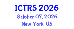 International Conference on Theology and Religious Studies (ICTRS) October 07, 2026 - New York, United States International Conference on Theology and Religious Studies (ICTRS) October 07, 2026 - New York, United States