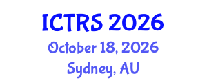 International Conference on Theology and Religious Studies (ICTRS) October 18, 2026 - Sydney, Australia International Conference on Theology and Religious Studies (ICTRS) October 18, 2026 - Sydney, Australia