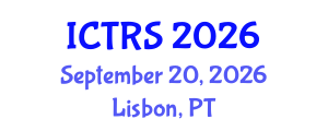 International Conference on Theology and Religious Studies (ICTRS) September 20, 2026 - Lisbon, Portugal International Conference on Theology and Religious Studies (ICTRS) September 20, 2026 - Lisbon, Portugal