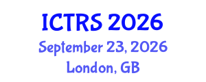 International Conference on Theology and Religious Studies (ICTRS) September 23, 2026 - London, United Kingdom International Conference on Theology and Religious Studies (ICTRS) September 23, 2026 - London, United Kingdom