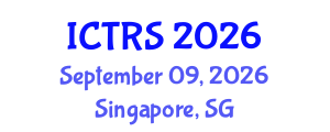 International Conference on Theology and Religious Studies (ICTRS) September 09, 2026 - Singapore, Singapore International Conference on Theology and Religious Studies (ICTRS) September 09, 2026 - Singapore, Singapore