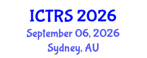 International Conference on Theology and Religious Studies (ICTRS) September 06, 2026 - Sydney, Australia International Conference on Theology and Religious Studies (ICTRS) September 06, 2026 - Sydney, Australia