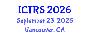 International Conference on Theology and Religious Studies (ICTRS) September 23, 2026 - Vancouver, Canada International Conference on Theology and Religious Studies (ICTRS) September 23, 2026 - Vancouver, Canada