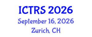 International Conference on Theology and Religious Studies (ICTRS) September 16, 2026 - Zurich, Switzerland International Conference on Theology and Religious Studies (ICTRS) September 16, 2026 - Zurich, Switzerland