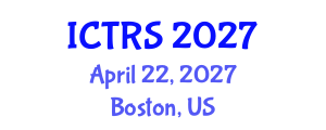 International Conference on Theology and Religious Studies (ICTRS) April 22, 2027 - Boston, United States International Conference on Theology and Religious Studies (ICTRS) April 22, 2027 - Boston, United States