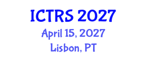International Conference on Theology and Religious Studies (ICTRS) April 15, 2027 - Lisbon, Portugal International Conference on Theology and Religious Studies (ICTRS) April 15, 2027 - Lisbon, Portugal