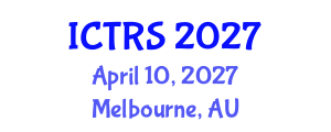 International Conference on Theology and Religious Studies (ICTRS) April 10, 2027 - Melbourne, Australia International Conference on Theology and Religious Studies (ICTRS) April 10, 2027 - Melbourne, Australia