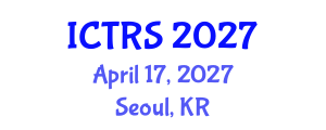 International Conference on Theology and Religious Studies (ICTRS) April 17, 2027 - Seoul, Republic of Korea International Conference on Theology and Religious Studies (ICTRS) April 17, 2027 - Seoul, Republic of Korea