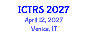 International Conference on Theology and Religious Studies (ICTRS) April 12, 2027 - Venice, Italy International Conference on Theology and Religious Studies (ICTRS) April 12, 2027 - Venice, Italy