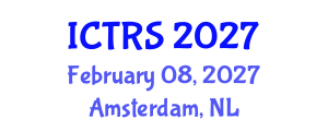 International Conference on Theology and Religious Studies (ICTRS) February 08, 2027 - Amsterdam, Netherlands International Conference on Theology and Religious Studies (ICTRS) February 08, 2027 - Amsterdam, Netherlands