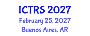 International Conference on Theology and Religious Studies (ICTRS) February 25, 2027 - Buenos Aires, Argentina International Conference on Theology and Religious Studies (ICTRS) February 25, 2027 - Buenos Aires, Argentina