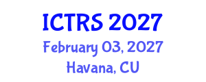 International Conference on Theology and Religious Studies (ICTRS) February 03, 2027 - Havana, Cuba International Conference on Theology and Religious Studies (ICTRS) February 03, 2027 - Havana, Cuba