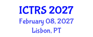 International Conference on Theology and Religious Studies (ICTRS) February 08, 2027 - Lisbon, Portugal International Conference on Theology and Religious Studies (ICTRS) February 08, 2027 - Lisbon, Portugal