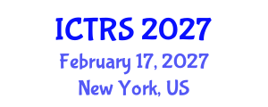 International Conference on Theology and Religious Studies (ICTRS) February 17, 2027 - New York, United States International Conference on Theology and Religious Studies (ICTRS) February 17, 2027 - New York, United States