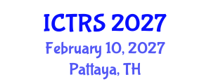 International Conference on Theology and Religious Studies (ICTRS) February 10, 2027 - Pattaya, Thailand International Conference on Theology and Religious Studies (ICTRS) February 10, 2027 - Pattaya, Thailand
