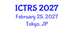 International Conference on Theology and Religious Studies (ICTRS) February 25, 2027 - Tokyo, Japan International Conference on Theology and Religious Studies (ICTRS) February 25, 2027 - Tokyo, Japan