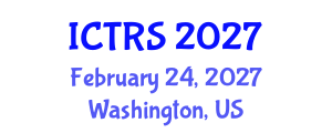 International Conference on Theology and Religious Studies (ICTRS) February 24, 2027 - Washington, United States
