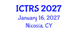 International Conference on Theology and Religious Studies (ICTRS) January 16, 2027 - Nicosia, Cyprus International Conference on Theology and Religious Studies (ICTRS) January 16, 2027 - Nicosia, Cyprus